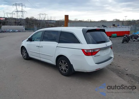 2012 Honda Odyssey Ex-L from USA, damaged, VIN 5FNRL5H62CB033706